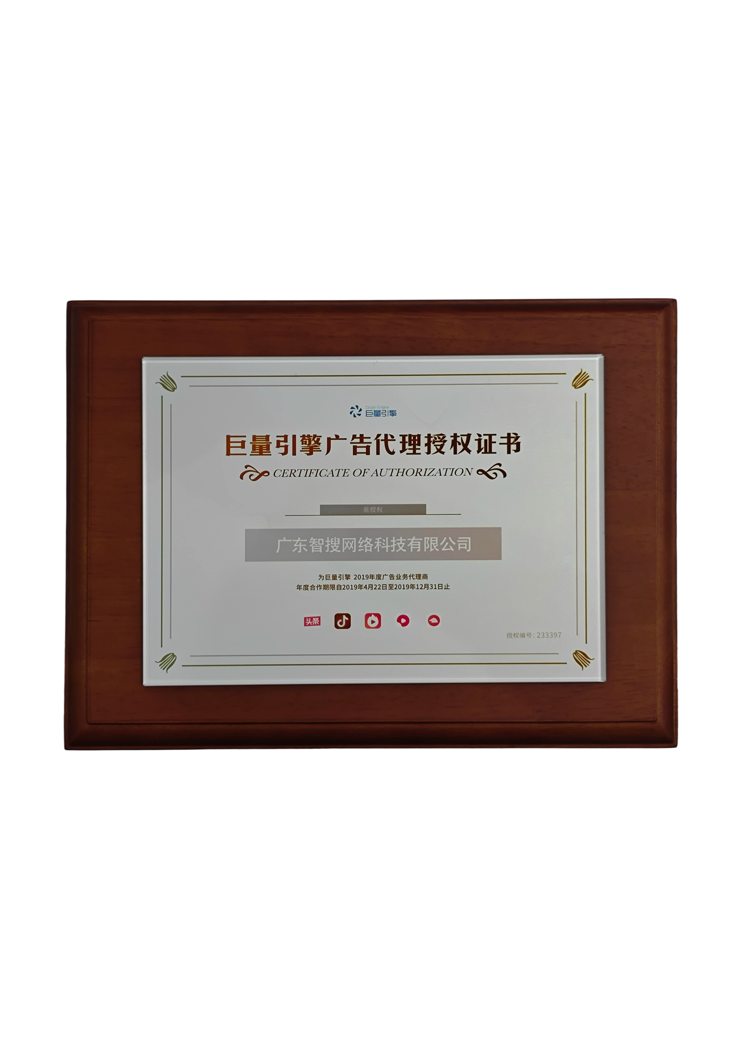 荣誉证书 9